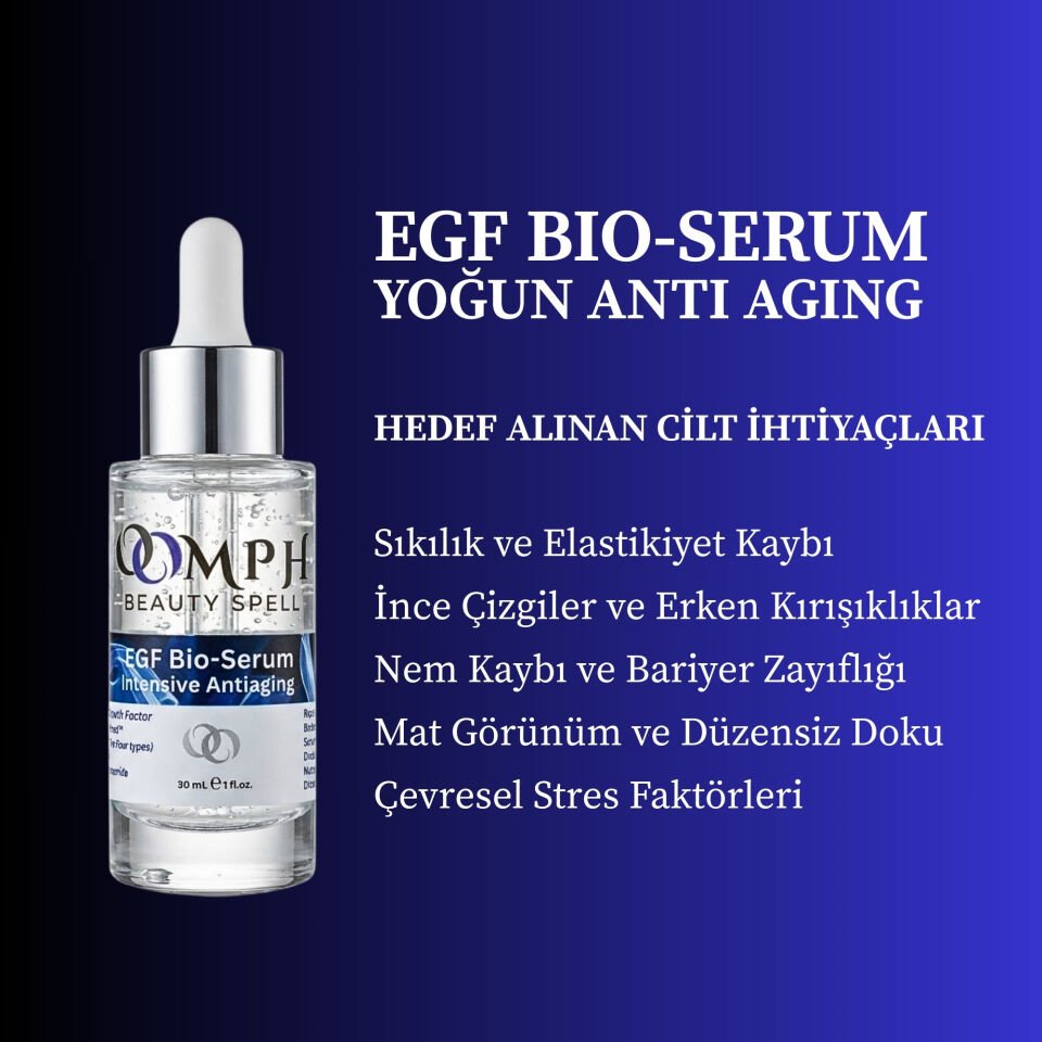 EGF Intensive Antiaging BIO-SERUM 30ML, YOĞUN ANTI-AGING